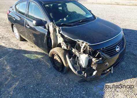 2014 Nissan Versa 1.6 S из США, поврежденный, VIN 3N1CN7AP5EL858905